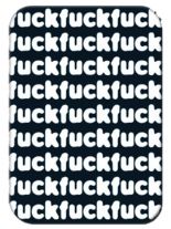 3 Aufkleber Fuck