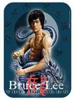 3 Aufkleber Bruce Lee Dragon