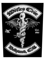 Mötley Crüe Rückenaufnäher Hollywood