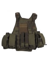 Tactical Weste oliv mit Modular System