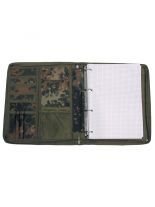 A4 Schreibmappe flecktarn Ringbuchhalterung