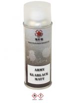 Militär Lack Spraydose klarlack matt