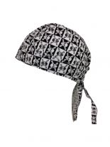 Bandana Cap Totenköpfe Schachbrett