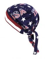 Bandana Cap USA Herz