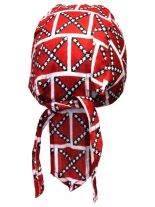 Bandana Cap Kinder rot weiß