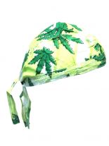 Bandana Cap Kinder Hanf grün
