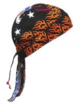 Bandana Cap Tattoo Design Orange