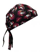 Bandana Cap Kinder flammen Totenköpfe