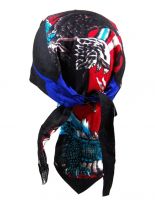 Bandana Cap Adler schwarz blau