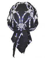 Bandana Cap Kinder Stacheldraht schwarz