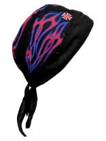 Bandana Cap Kinder Flammen Kreuz