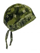 Bandana Cap Old School grün Batik