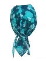 Bandana Cap Old school türkis Batik