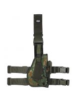 Tactical Pistolen Tiefziehholster rechts fecktarn