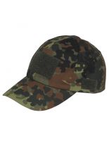 Baseball Einsatz Cap flecktarn mit Klett