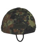 Baseball Einsatz Cap flecktarn mit Klett