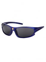 Kinder Sonnenbrille Sport blau oval