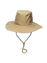 Buschhut mit Kinnband khaki
