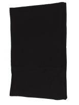 Mulitfunktion Rundschal Fleece mit Kopfteil in schwarz