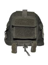 Helmbezug mit Taschen verstellbar oliv