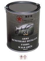 Militär Farbdose Army 1 Liter Wald grün