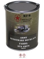 Militär Farbdose Army 1 Liter NVA grün