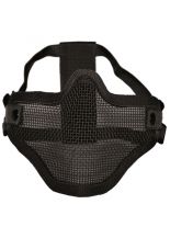 Gitter Schutzmaske schwarz