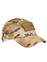Softshell Baseball Cap multitarn mit Klett