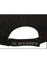 Baseball Cap US Marines schwarz