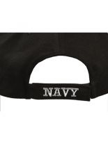 Baseball Cap Navy schwarz