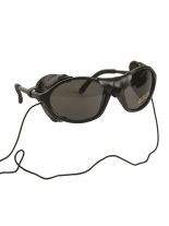 Schnee Gletscherbrille schwarz
