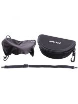 Antifog Sonnenbrille mit Etui schwarz
