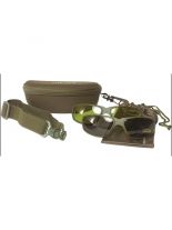 Biker Goggle Sportbrille mit Ersatzgläser oliv