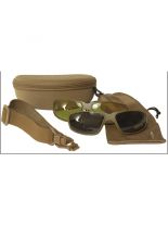 Biker Goggle Sportbrille mit Ersatzgläser coyote tan