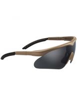 Splitterschutzbrille Raptor mit Wechselscheiben coyote tan