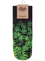 Sneaker Socken bedruckt Hanf