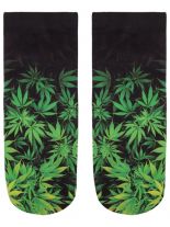 Sneaker Socken bedruckt Hanf