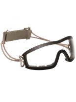 Taktische Sportbrille SWISS EYE mit Kopfband klar