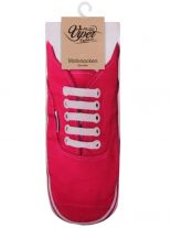 Sneaker Socken bedruckt Schuh rot