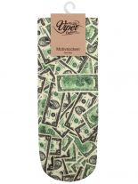 Sneaker Socken bedruckt Dollar