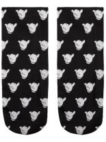 Sneaker Socken bedruckt Comic Hand