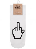 Sneaker Socken bedruckt Fuck you digital