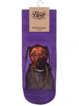 Sneaker Socken bedruckt snoop dogg Dog