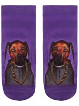 Sneaker Socken bedruckt snoop dogg Dog