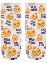 Sneaker Socken bedruckt Bitch Pleace