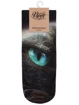 Sneaker Socken bedruckt Auge
