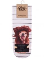 Sneaker Socken bedruckt Bad Dog