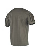 US Militär T-Shirt oliv mit Ärmeltaschen