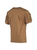 US Militär T-Shirt coyote mit Ärmeltaschen