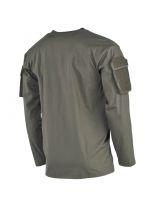 US Army Longsleeve Shirt oliv mit Ärmeltaschen